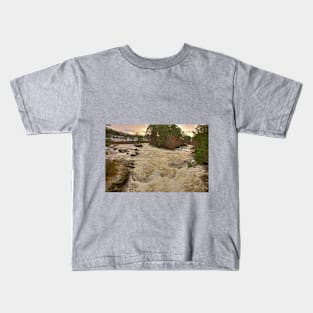 Winter Falls Kids T-Shirt